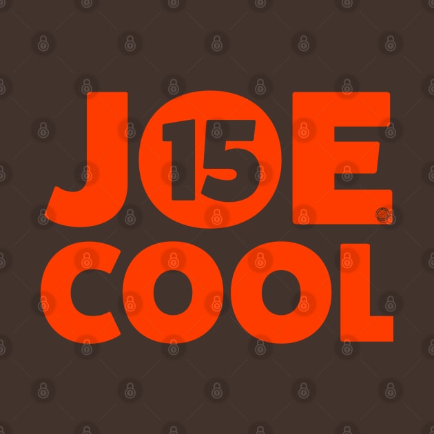 Cleveland Browns QB Joe Cool Orange by Goin Ape Studios