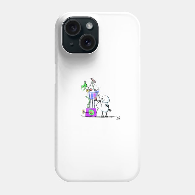 March of Robots Day 10 Phone Case by hollydoesart