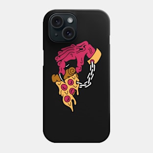 Pizza hand devil Phone Case