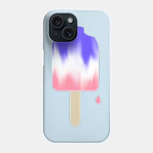 One Proud Popsicle - Trans Pride Flavor Phone Case