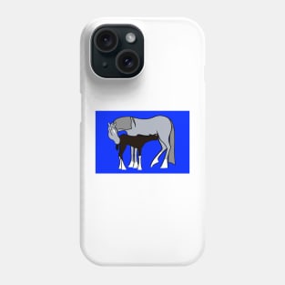 Mare and Foal 10 Phone Case