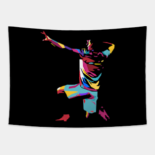 Football pop art. Tapestry