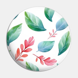 Petite Floral Foliage: Delicate Leaf Patterns Pin