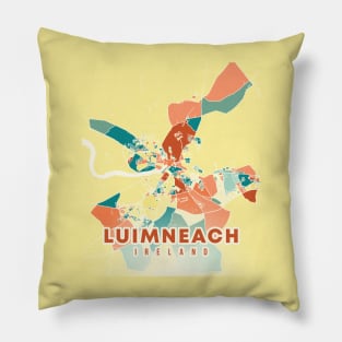 LUIMNEACH IRELAND: SUNSHINE STROL - WADER IN GOLDEN HUES Pillow