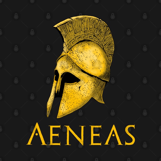 Ancient Greek & Roman Mythology - Aeneas - Trojan War by Styr Designs