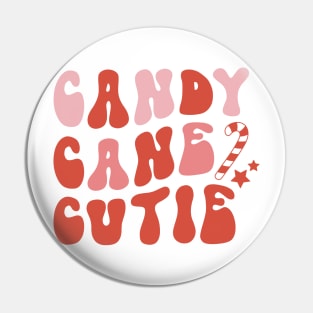 Candy Cane Cutie Holiday Design Pin