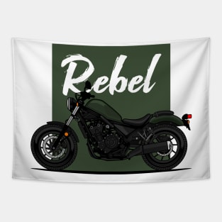 Green Rebel 500 Art Tapestry