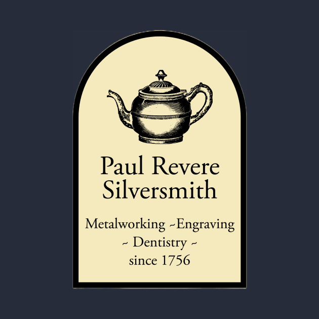 Paul Revere Shop Sign by RevolutionOnYou