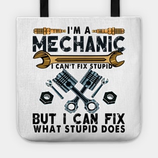 Funny Mechanic For Men Dad Car Auto Diesel Automobile Garage Tote