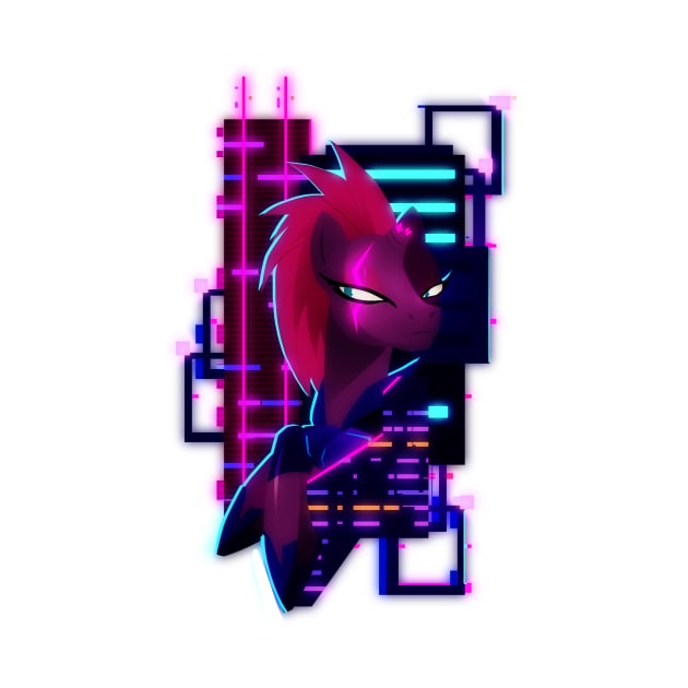 Neon Tempest Shadow by Ilona's Store