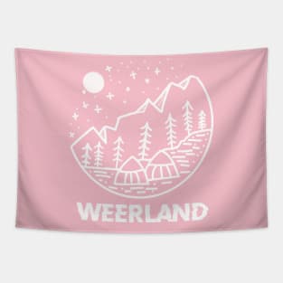 WEERLAND ROUND Tapestry