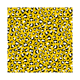 Leopard Print, Leopard Spots, Yellow Leopard T-Shirt