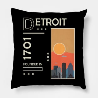 Detroit Pillow