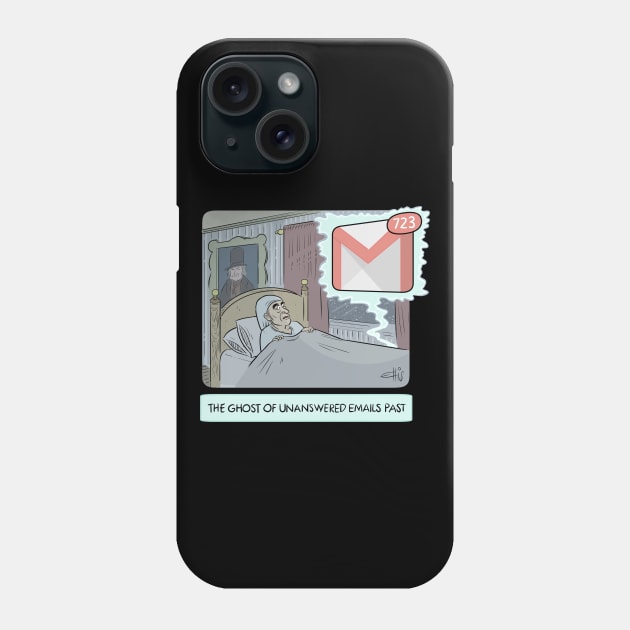 Ghost of Email Phone Case by ellisjrosen