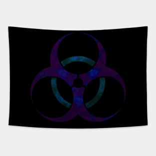 Biohazard (Purple) Tapestry