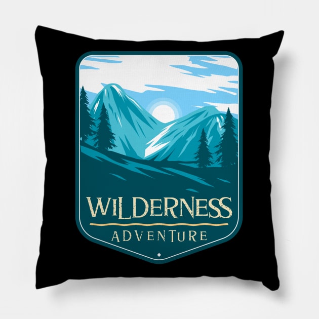 Wilderness Adventure Pillow by SouthAmericaLive