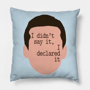 I DECLARE...BANKRUPTCY! Pillow