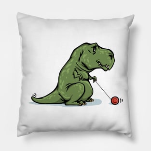 T-Rex Retro (Yoyo) Pillow