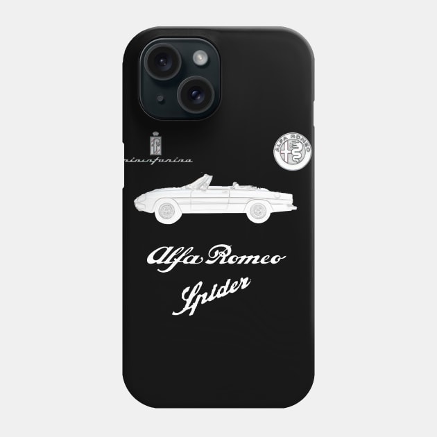 Alfa Spider Phone case Phone Case by ArytonFire