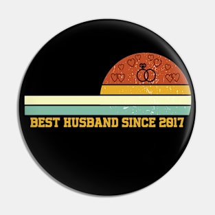 best husband since 2017 ,4th wedding anniversary gift for husband Pin