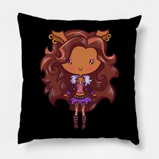 Werewolf Girl: Lil' CutiEs Pillow