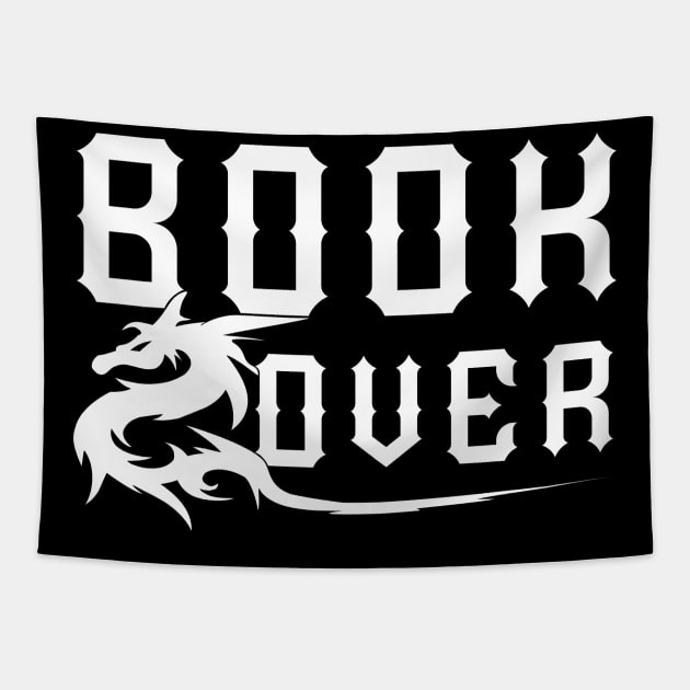 Fantasy book lovers dragon Tapestry by All About Nerds