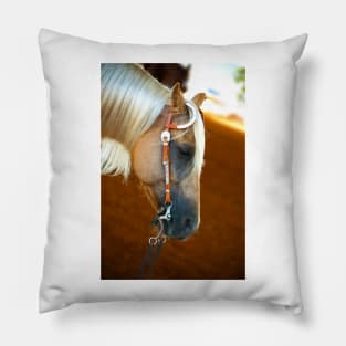 Horse head portrait Pillow