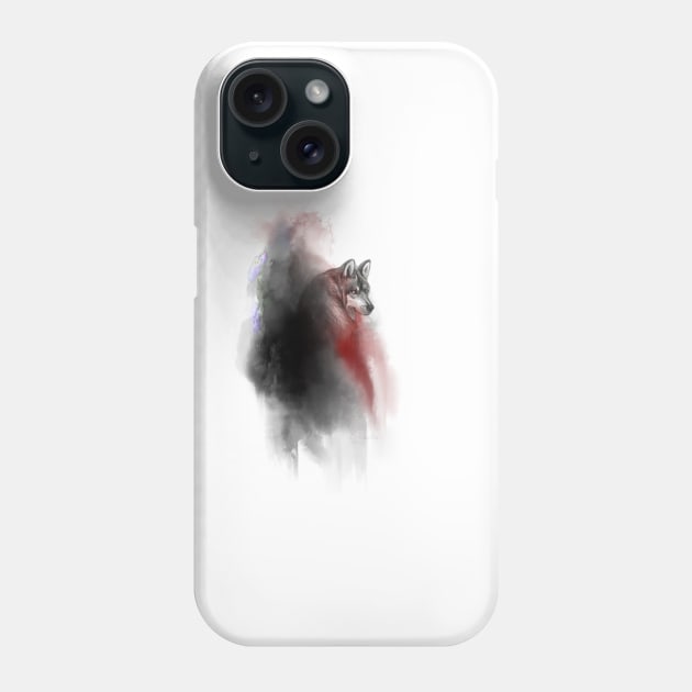 Wolf werewolfa Phone Case by kdegtiareva