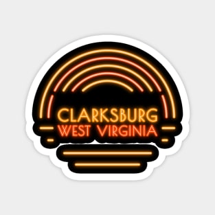 CLARKSBURG WEST VIRGINIA Magnet