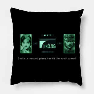 Snake, a second plane has just hit the south tower! Pillow