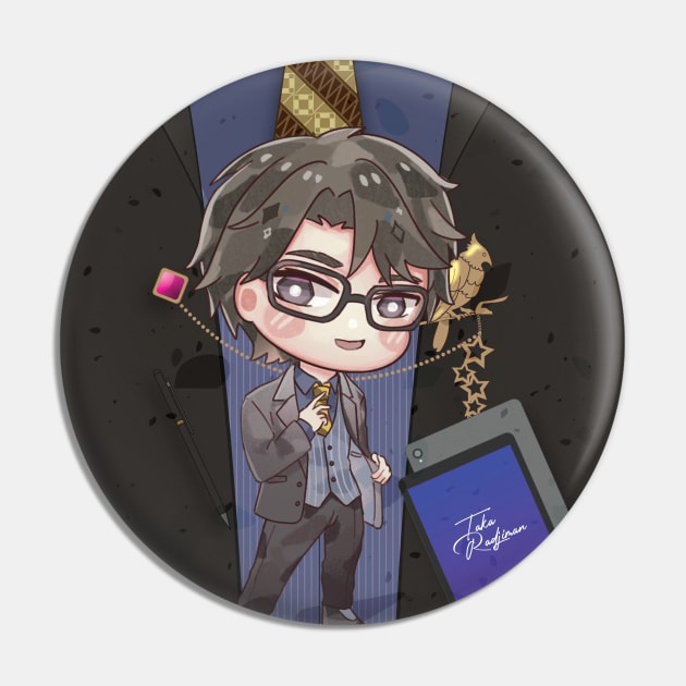 Luxiem Button Pin Nijisanji