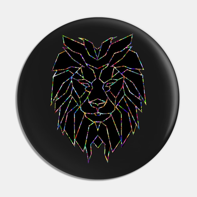 Poly lion Pin by obmik