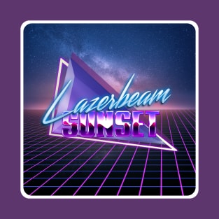 Lazerbeam Sunset Album Logo T-Shirt