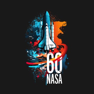 Space Shuttle 60 Years NASA T-Shirt