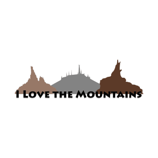 I Love the Mountains T-Shirt