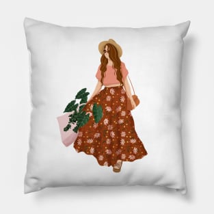 Plant Shopping Pillow