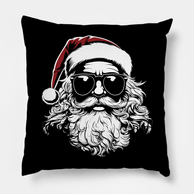 Santa Claus Pillow by MZeeDesigns