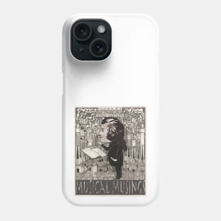 Musical Musings Mozart Phone Case