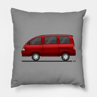 red retro car Pillow