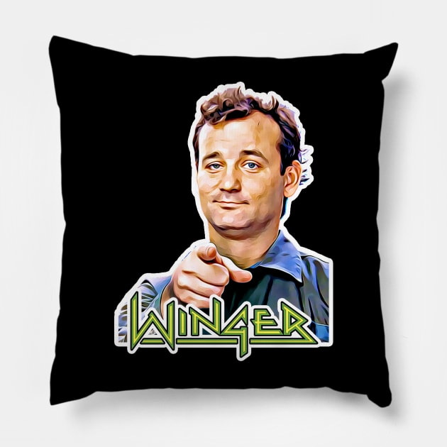 John Winger Wants You! Pillow by RetroZest