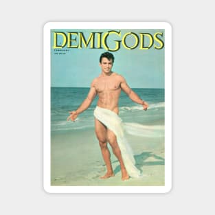 DEMIGODS - Vintage Physique Muscle Male Model Magazine Cover Magnet