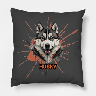 Husky Pillow