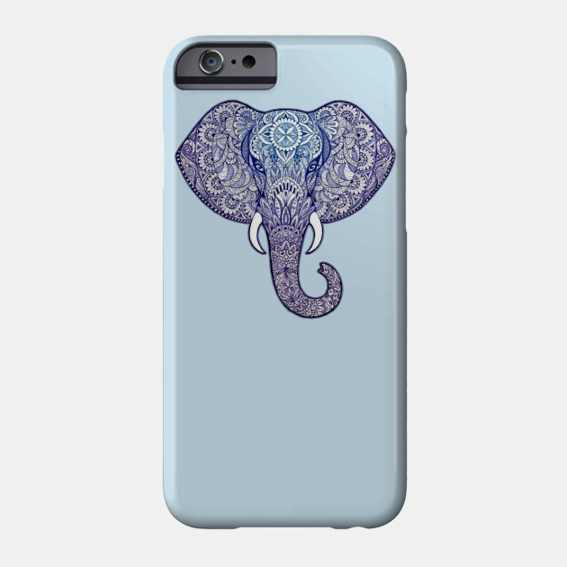 Henna Elephant Art Diwali Festival Etui Na Telefon Teepublic Pl