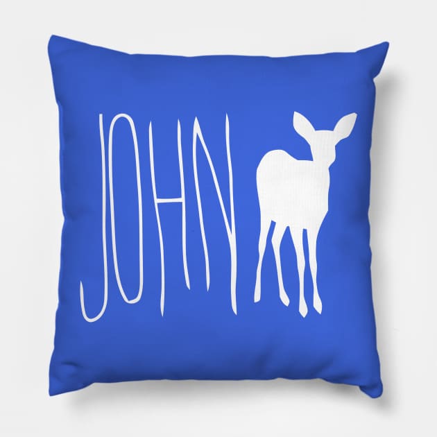 John Doe Pillow by HardTiny