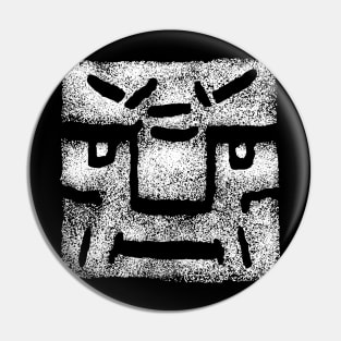 Gaming Head - Cube Face Pin