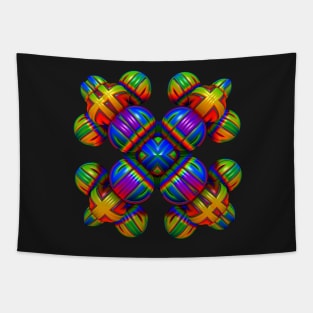 Weird 3-D Widget Thingy Tapestry