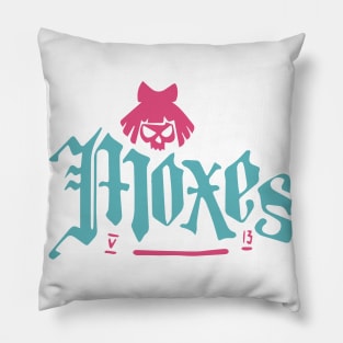 The Moxes Logo (Cyberpunk Gang) Pillow