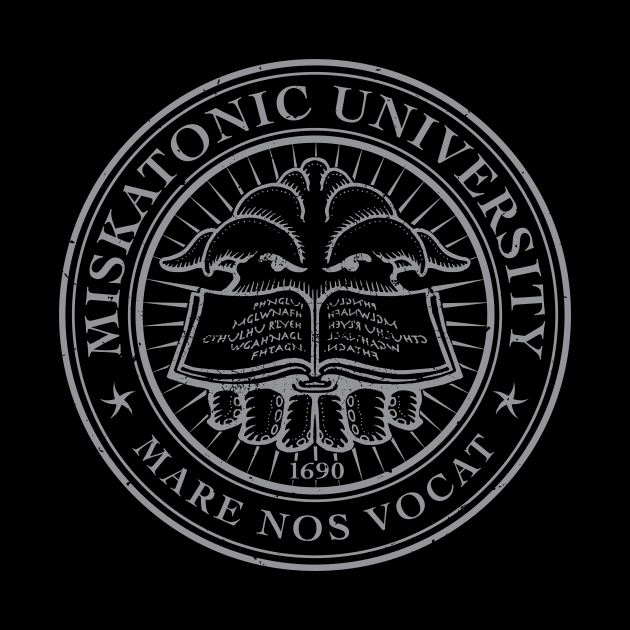 Logo of Miskatonic University by Miskatonic