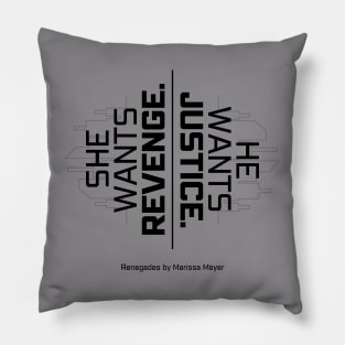 Revenge and Justice Pillow