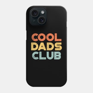 Cool Dads Club Funny Vintage Retro (Sunset) Phone Case